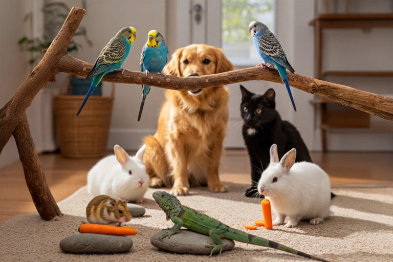 Wellensittiche und andere Haustiere: Harmonisch zusammenleben? 22 Welche Haustiere vertragen sich mit Wellensittichen?